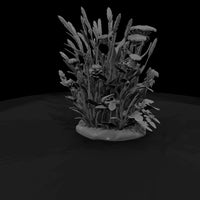 stylized-sculpted-wildflower-grass-cluster-3d-mode — thumbnail 3