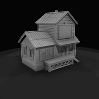 small-rural-wooden-house-cottage-miniature-model — thumbnail 3