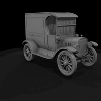 ford-model-t-delivery-truck-ho-scale-1-87-diorama-model-454696 — thumbnail 4