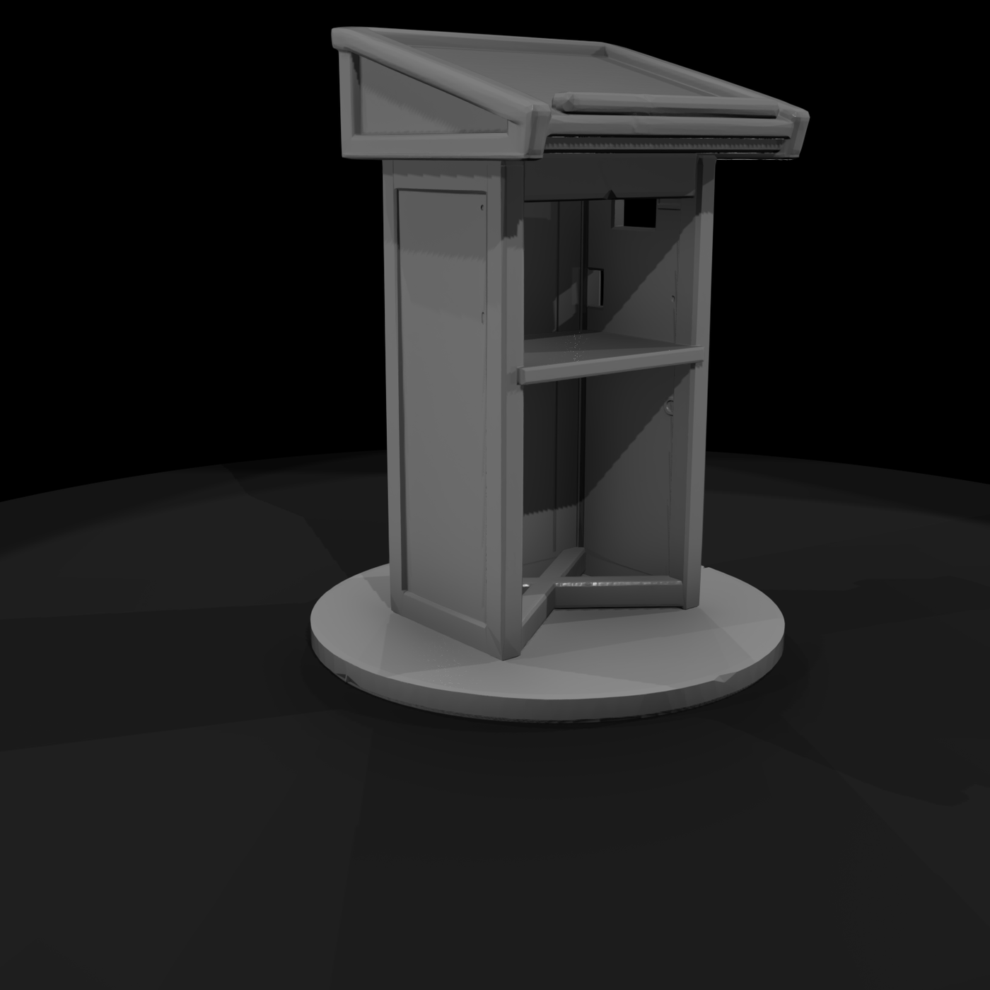 Restaurant Host Podium Stand
