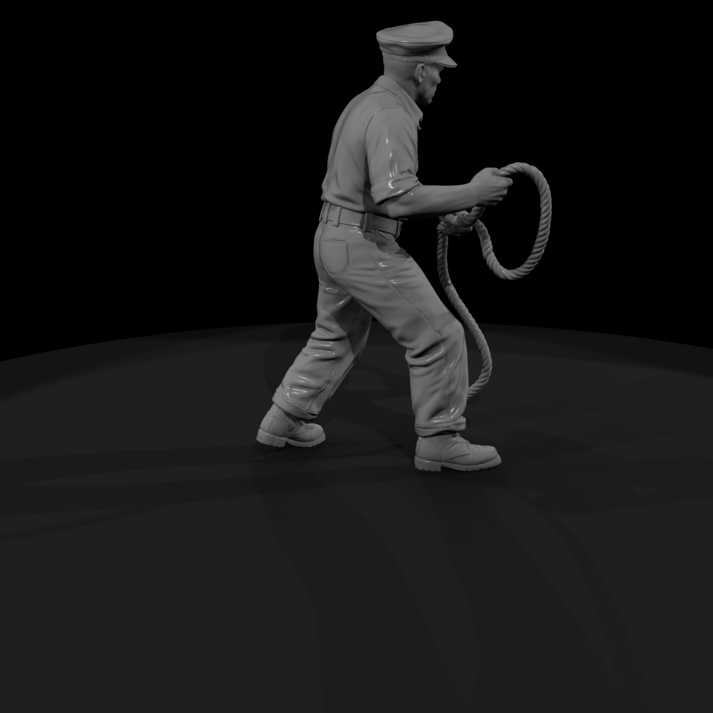 Vn Navy 071 Vietnam U S Navy Deck Sailor Figure