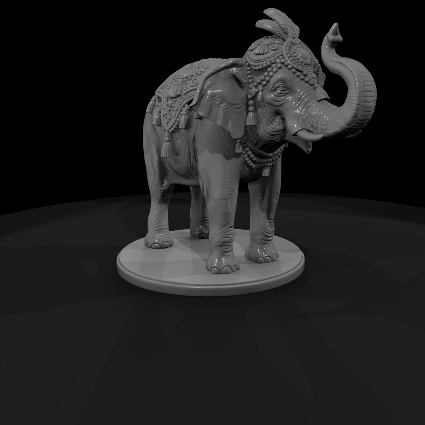 Cir 112 Animal Standing Elephant