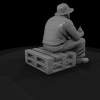 seated-construction-worker-miniature-painted-figure — thumbnail 3