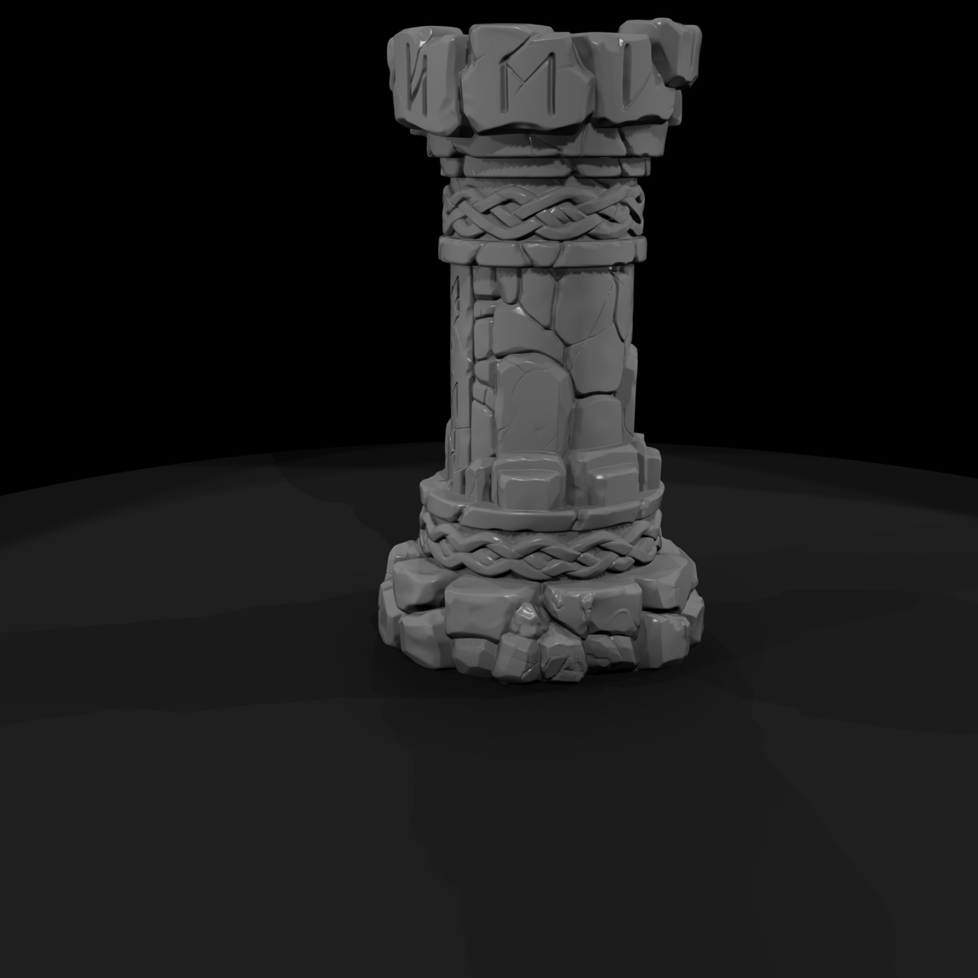 Hitem2 Rune Carved Pillar
