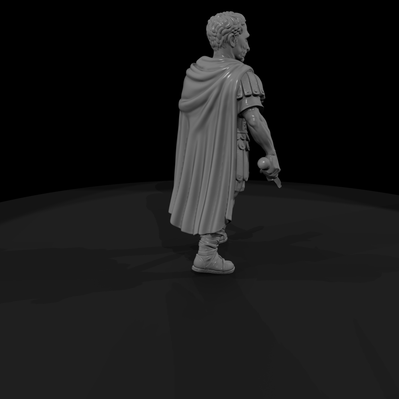 Hist 0035 Historical Julius Caesar Miniature Figur