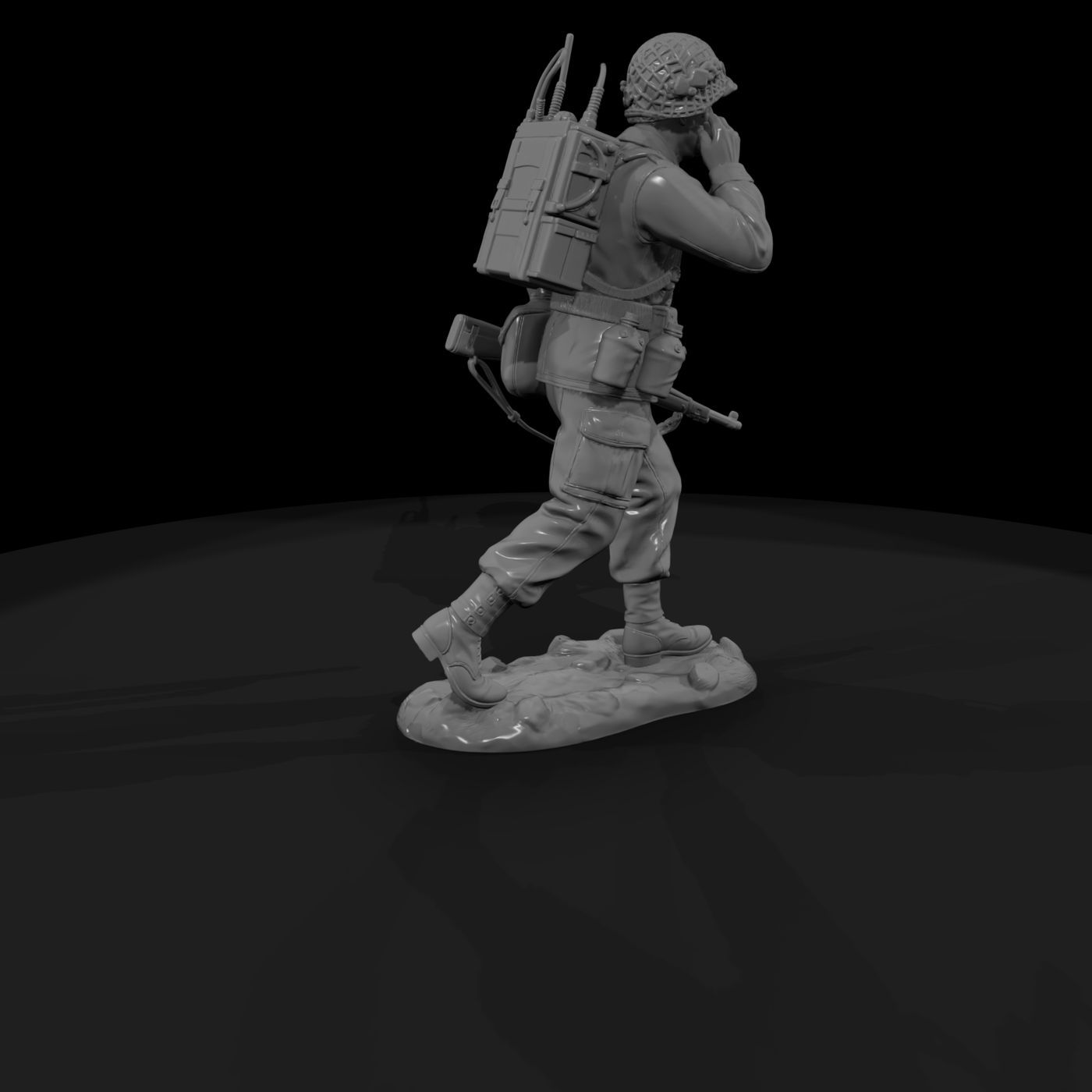 Ww2H 014 United States Army Radioman