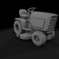 cub-cadet-582-riding-mower-ho-scale-diorama-miniature-691341 — thumbnail 4
