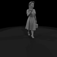 passengers-with-luggage-waiting-1950s-housewife — thumbnail 5