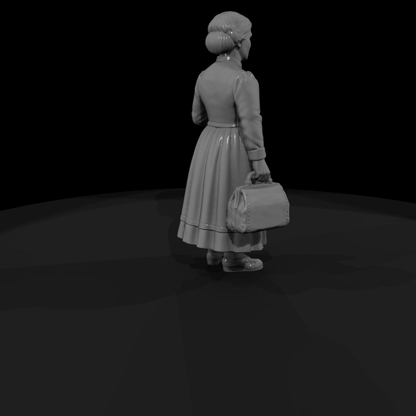 Hist 0169 Historical Elizabeth Blackwell Miniature