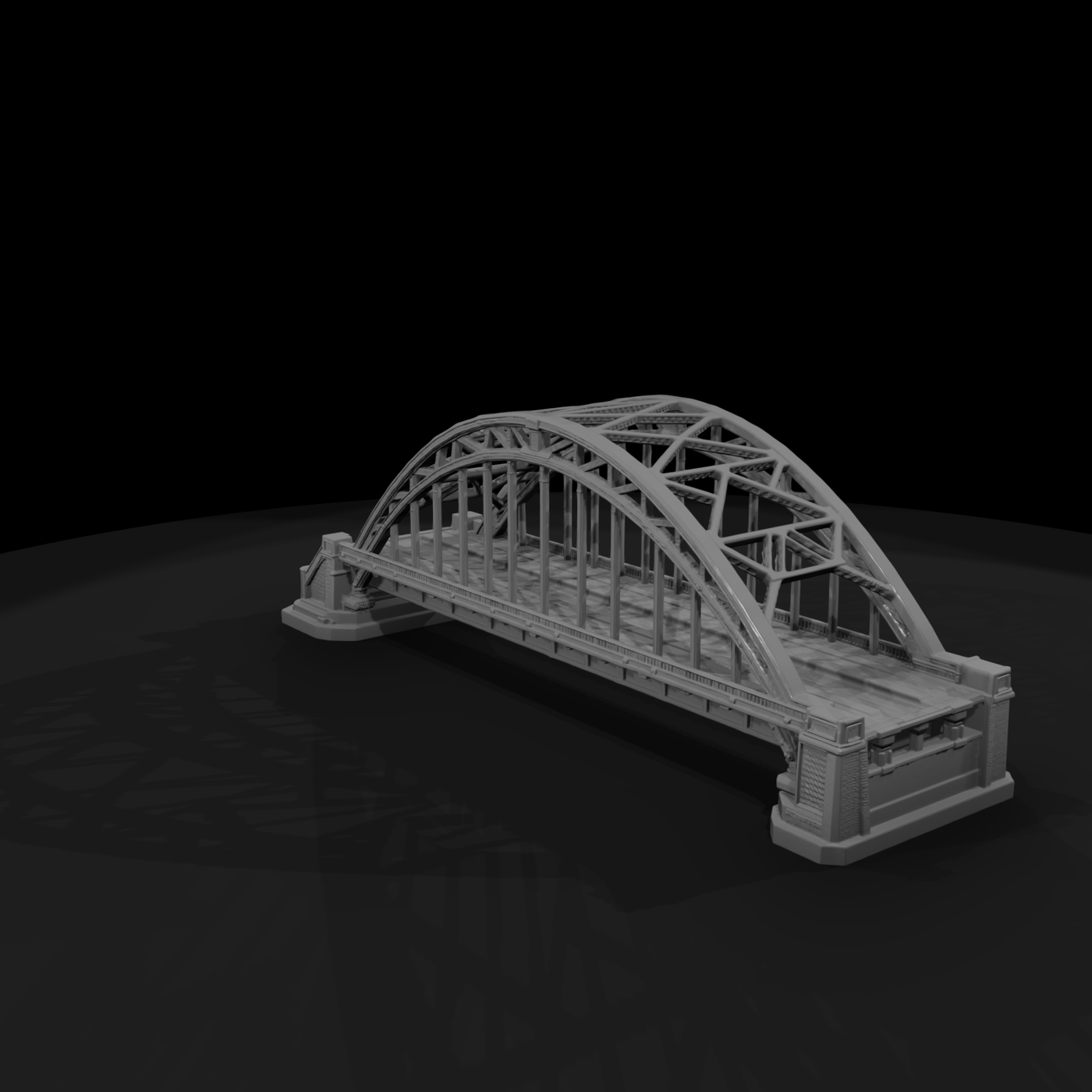 Rrs 011 Bridge Steel Through Arch Bridge