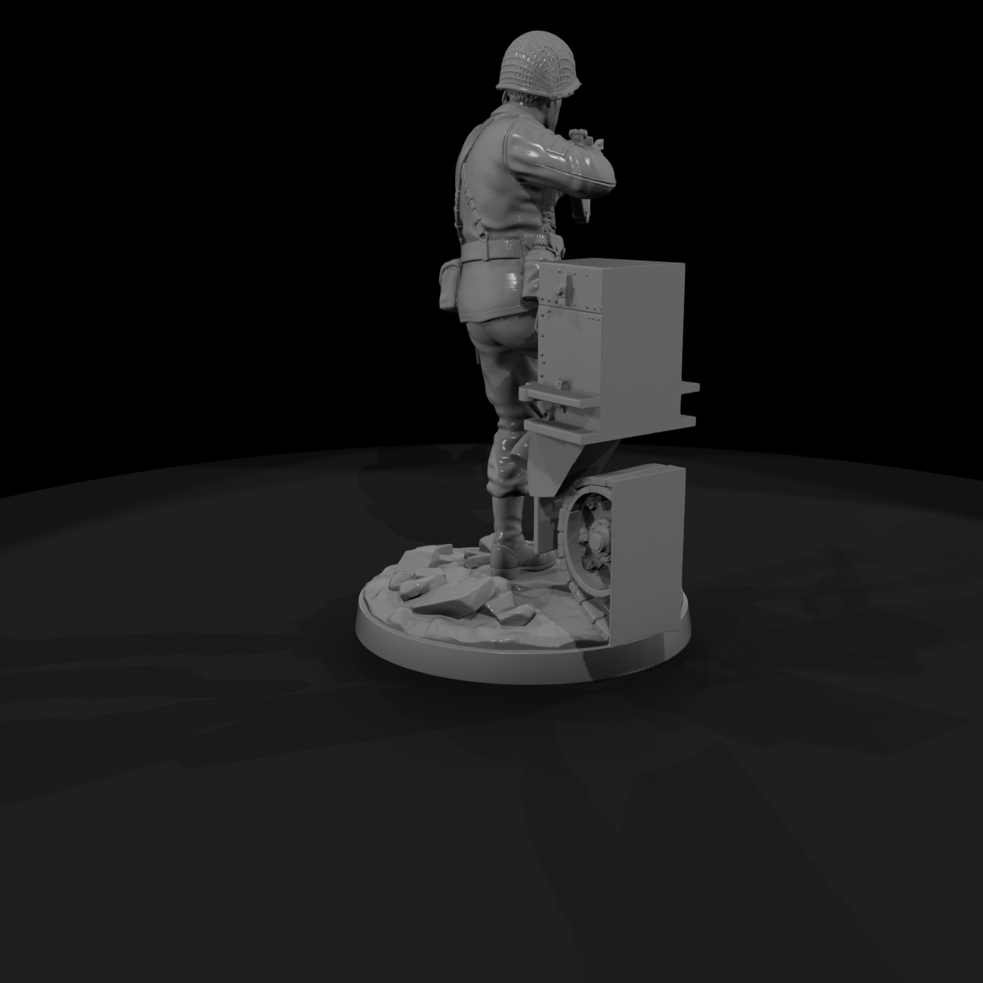 Ww2H 036 United States Armored Infantryman