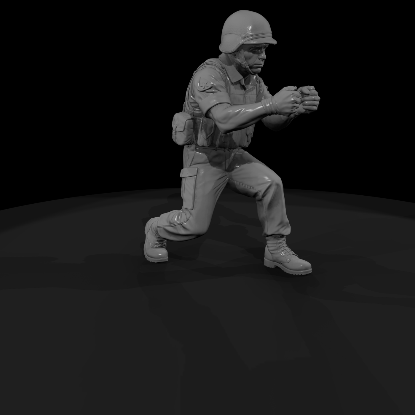 Mod Navy 060 Modern U S Navy Naval Gun Crewman Fig