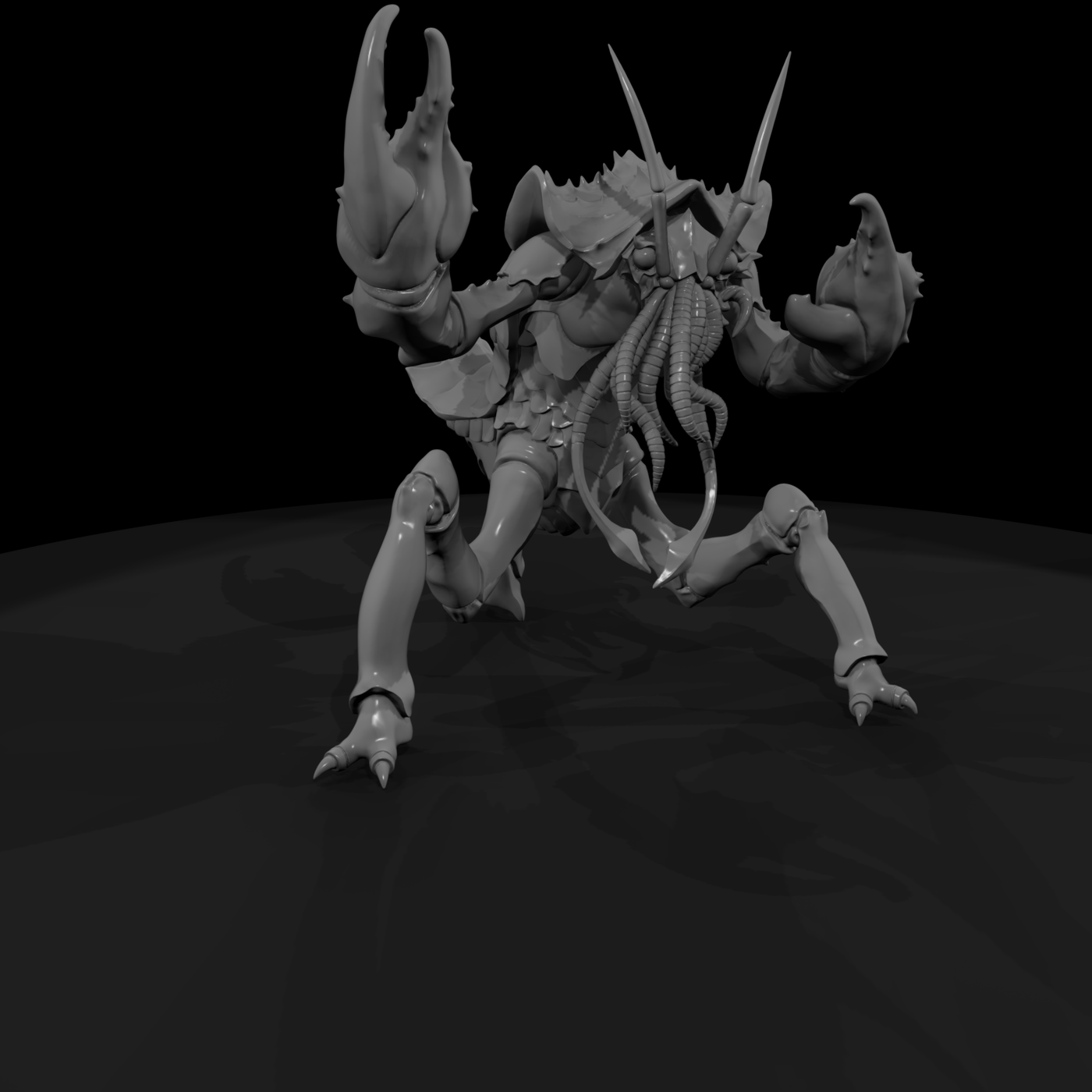 Lovecraftian Crayfish Monster
