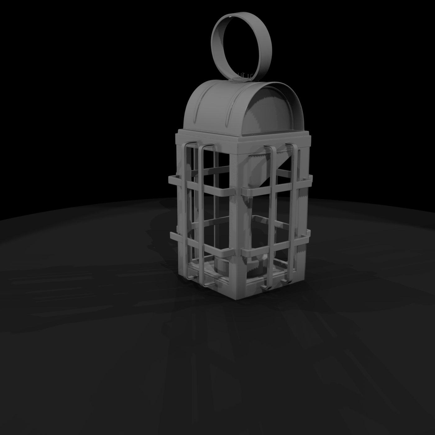 Rustic Hanging Candle Lantern — & Railway Prop