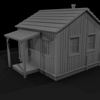 stylized_small_wooden_cabin_3d_model — thumbnail 4