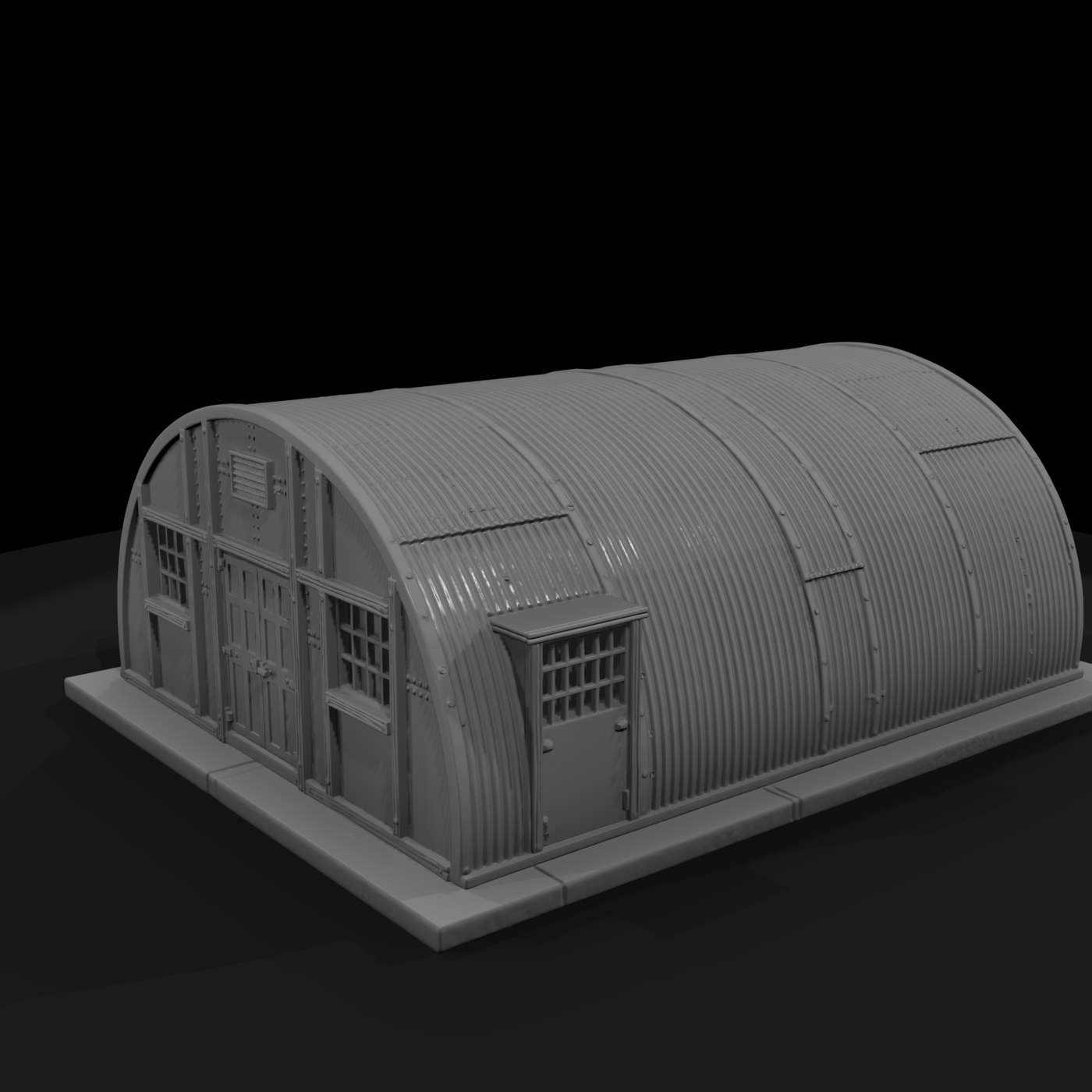 WWII Pacific Quonset Hut