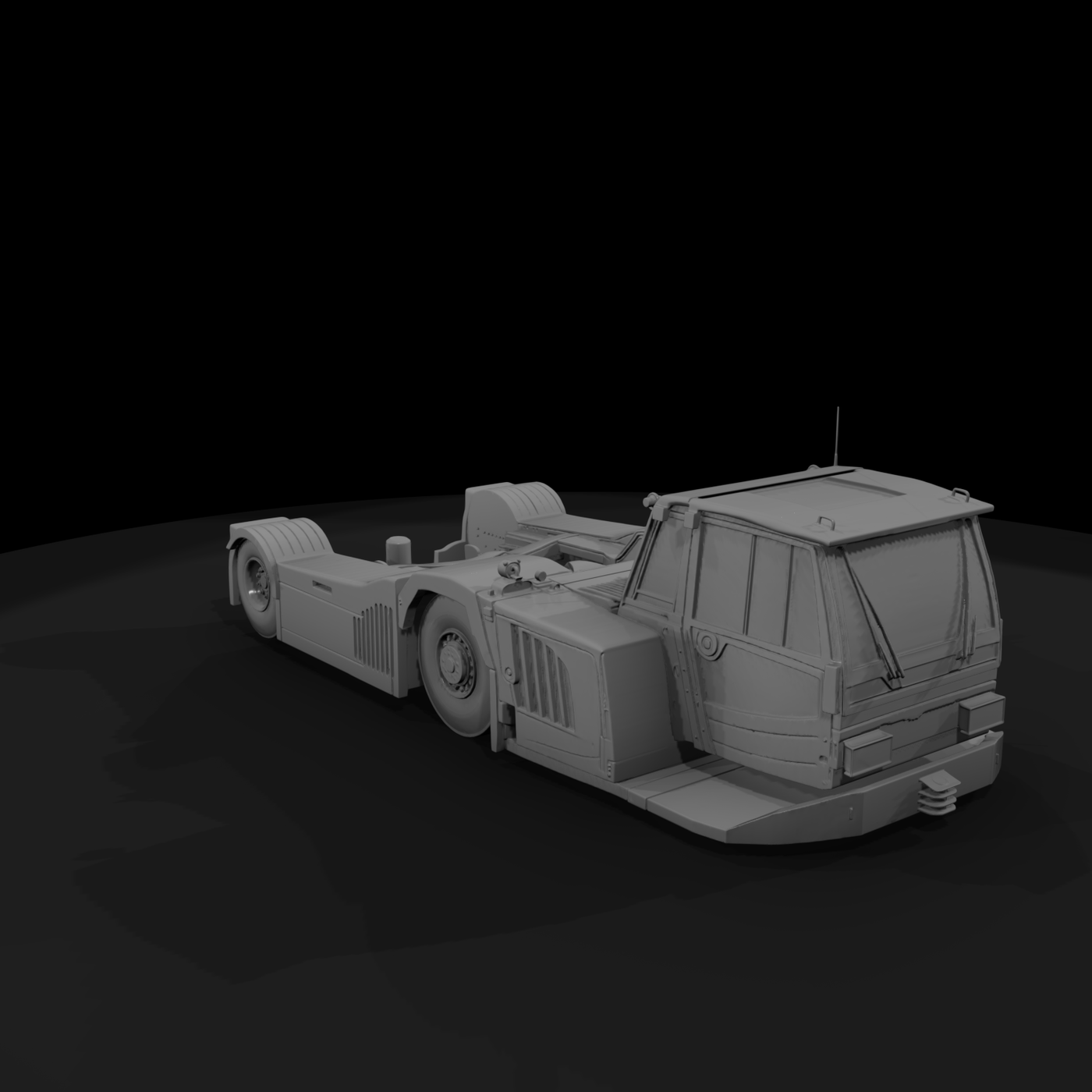 Airport Tow Tractor & Railroading