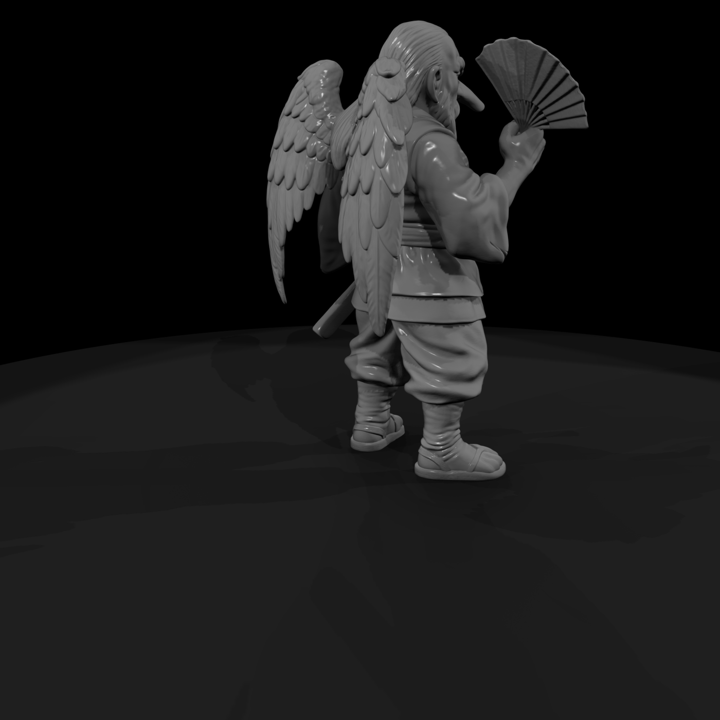 Myth 0453 Mythology Tengu Miniature Figure