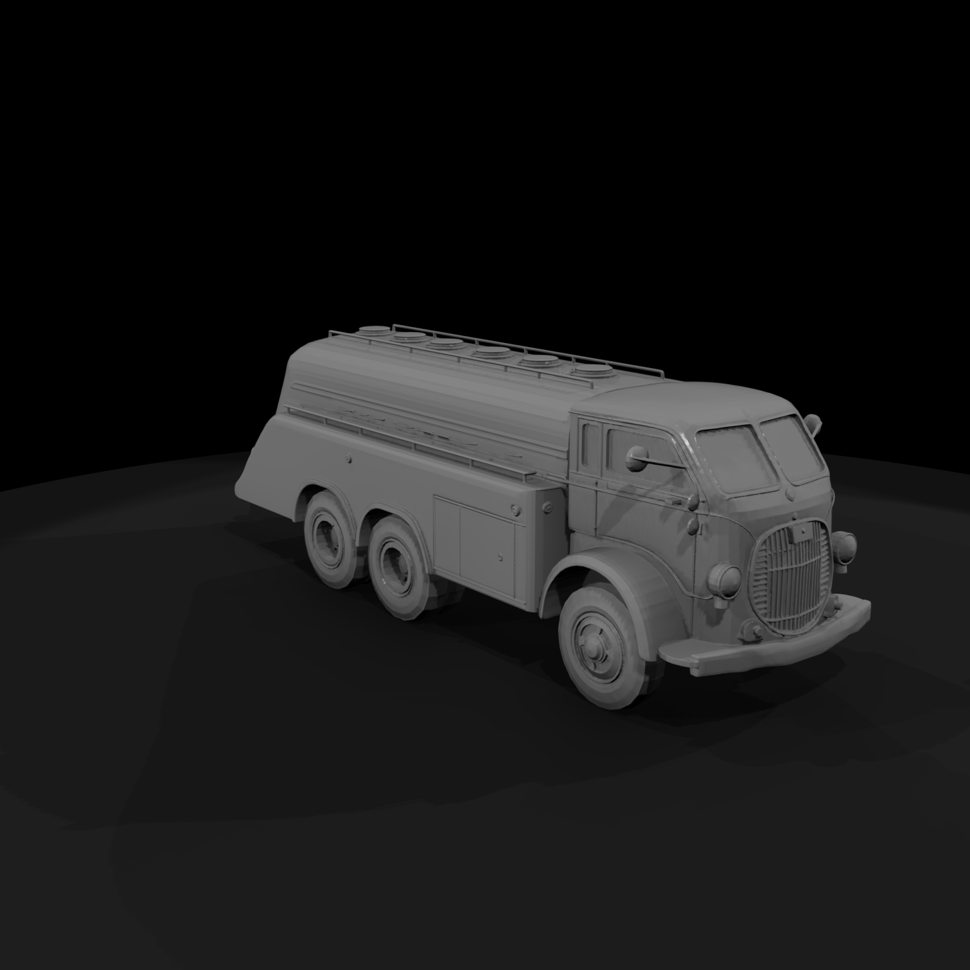 Vintage Fuel Tanker Truck ( Compatible)