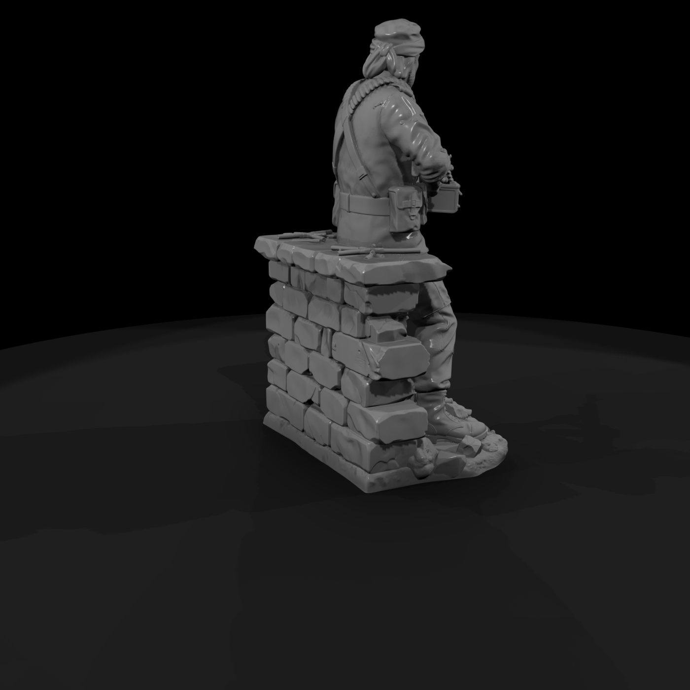 Crm 051 Insurgent Fighter Machine Gunner