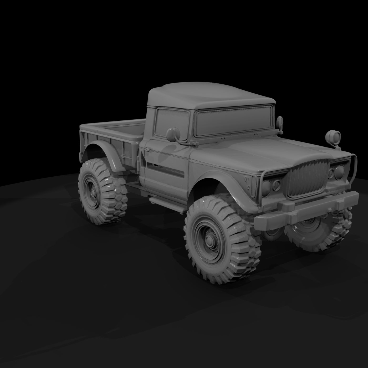 Kaiser-Jeep M715 Military Truck — 1967 Olive Drab
