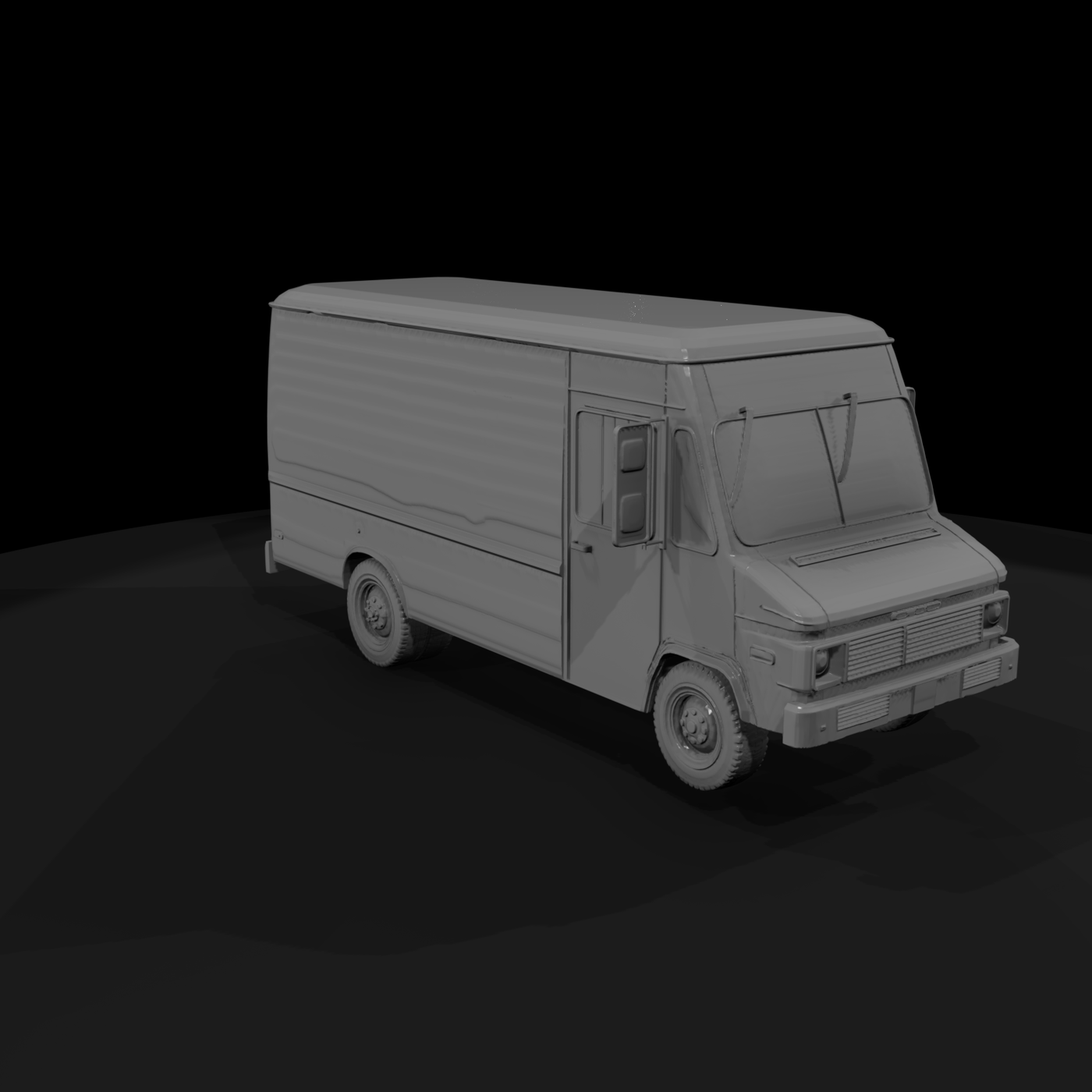Step Van Cargo Truck & Layouts
