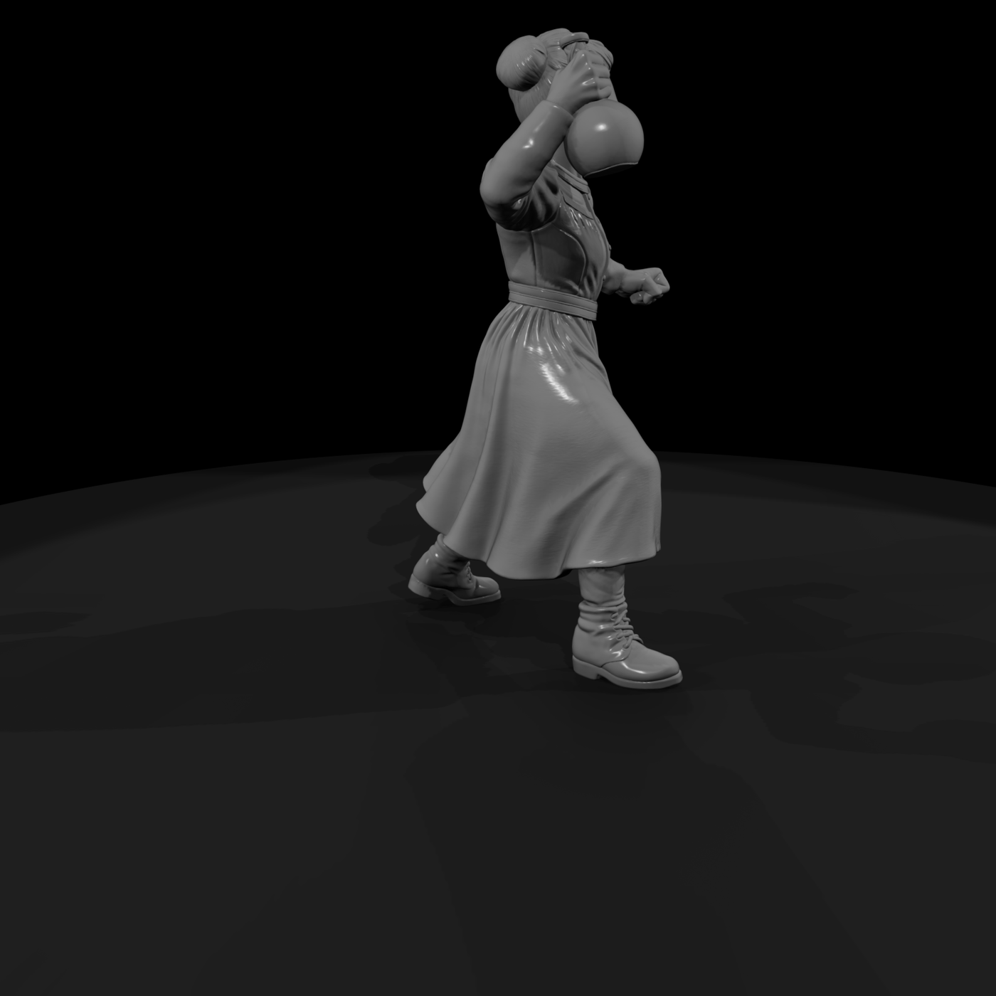 Hist 0175 Historical Marie Curie Miniature Figure