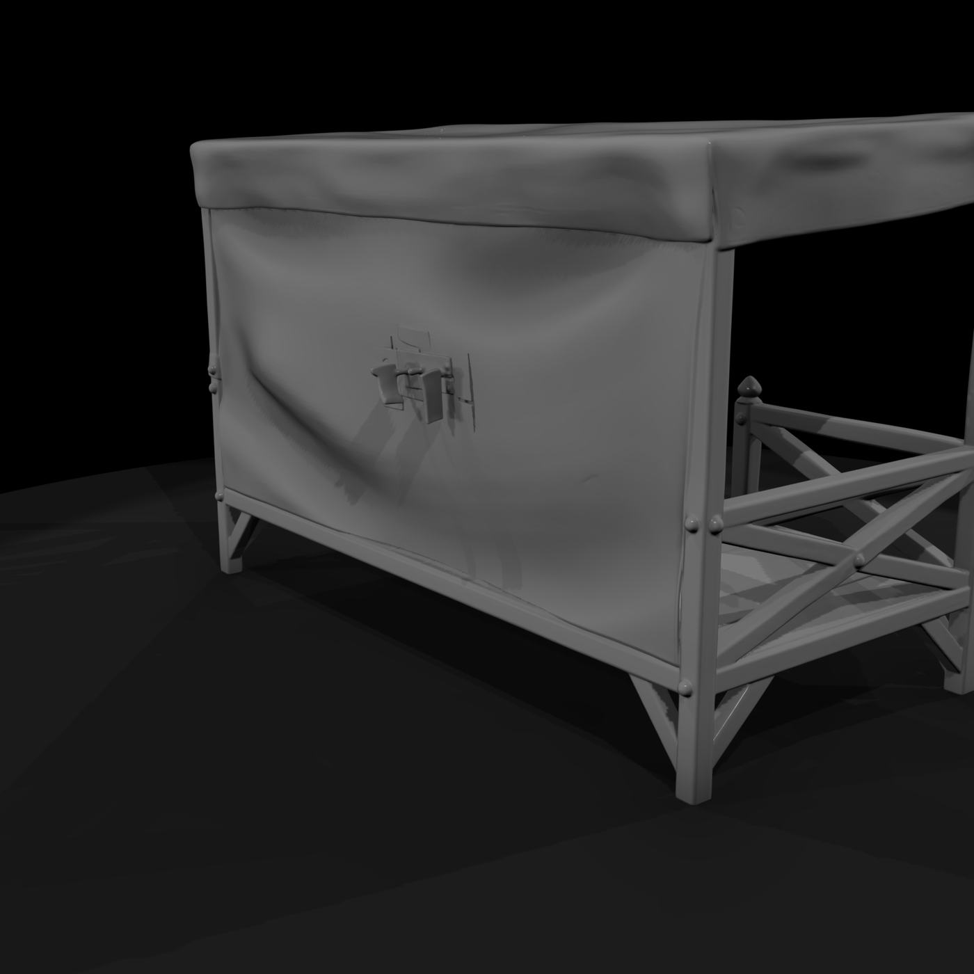 20260612 Ornate Wooden Canopy Stage Be505581B7