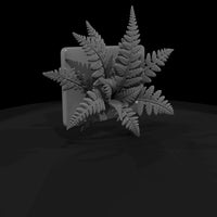 stylized-wall-mounted-fern-3d-model-l7cgdb7e-062a91 — thumbnail 4
