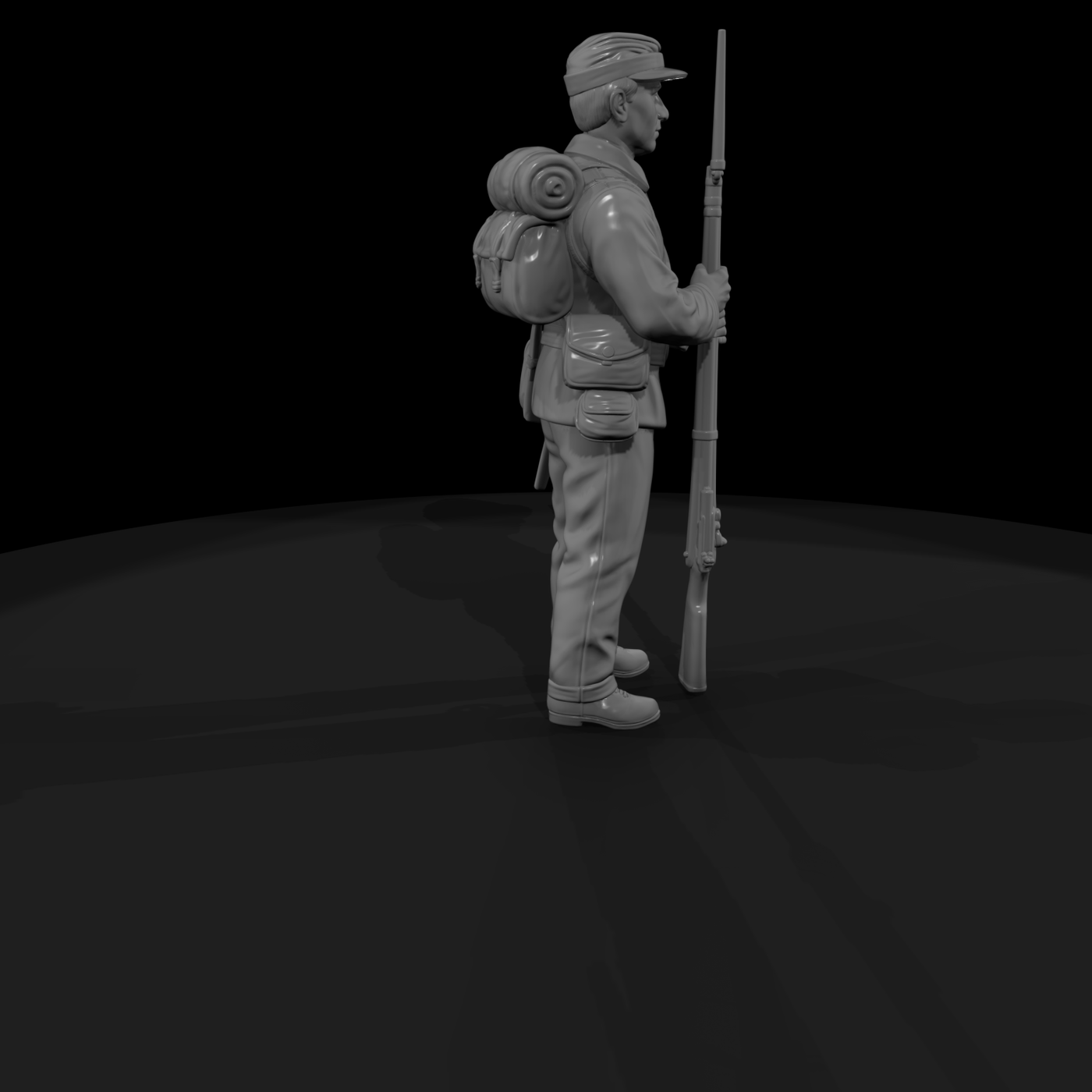 Civil War Union Army Rifleman