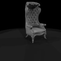 baroque_tufted_high_back_throne_chair — thumbnail 6