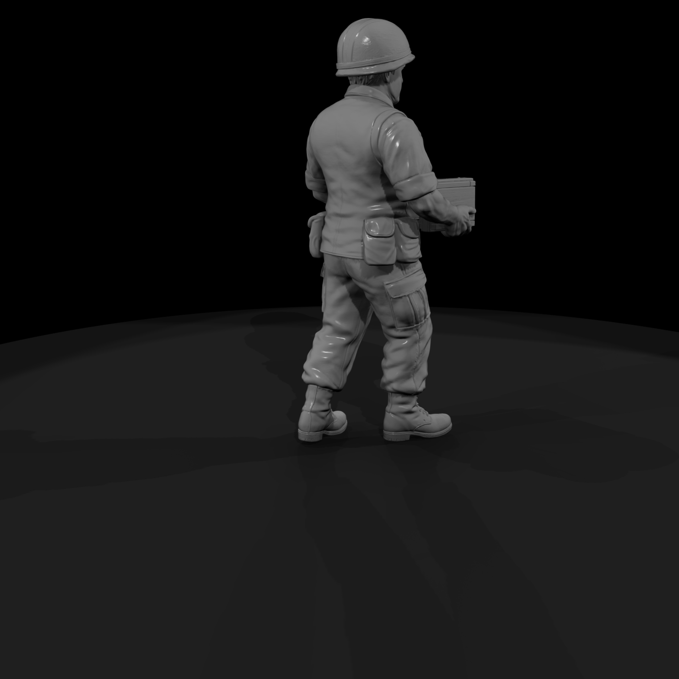 Vn Army 026 Vietnam U S Army Supply Clerk Figure
