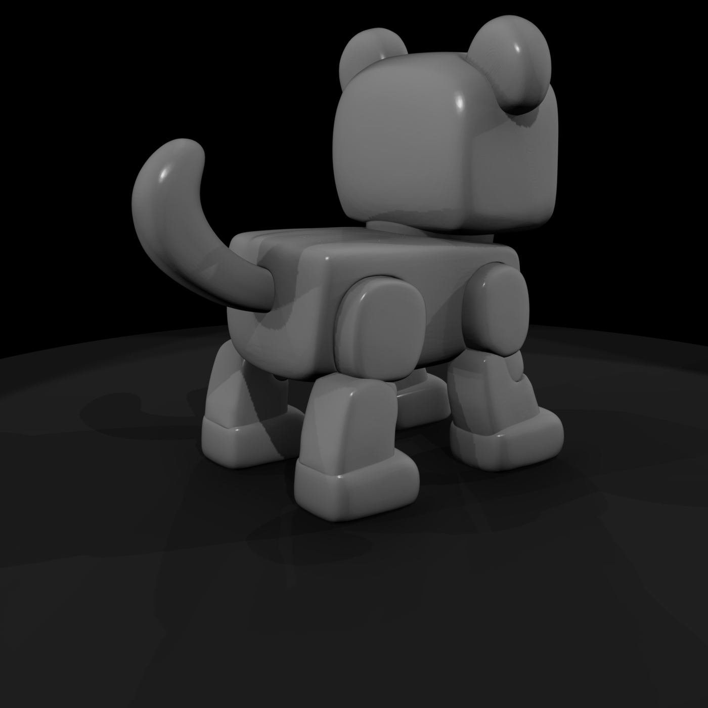 Mr Toyprops 100 001 053 Toy Robot Pet