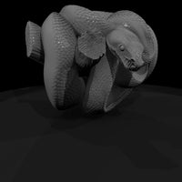 sculpted_coiled_snake_3d_model_hyj6360v — thumbnail 3