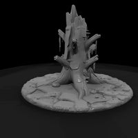 stylized-dead-tree-stump-sculpted-miniature-terrain-091679 — thumbnail 4
