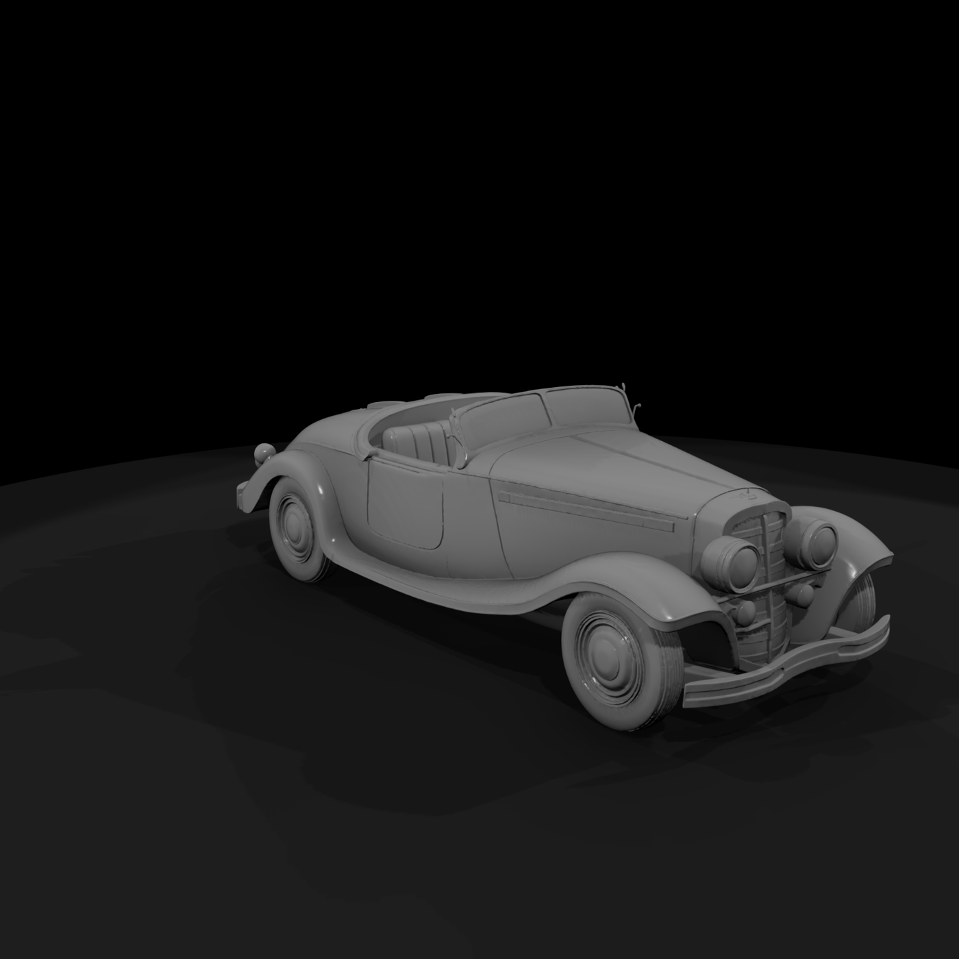 1930s Convertible Roadster — Car