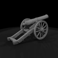 classic-field-cannon-miniature-493693 — thumbnail 3