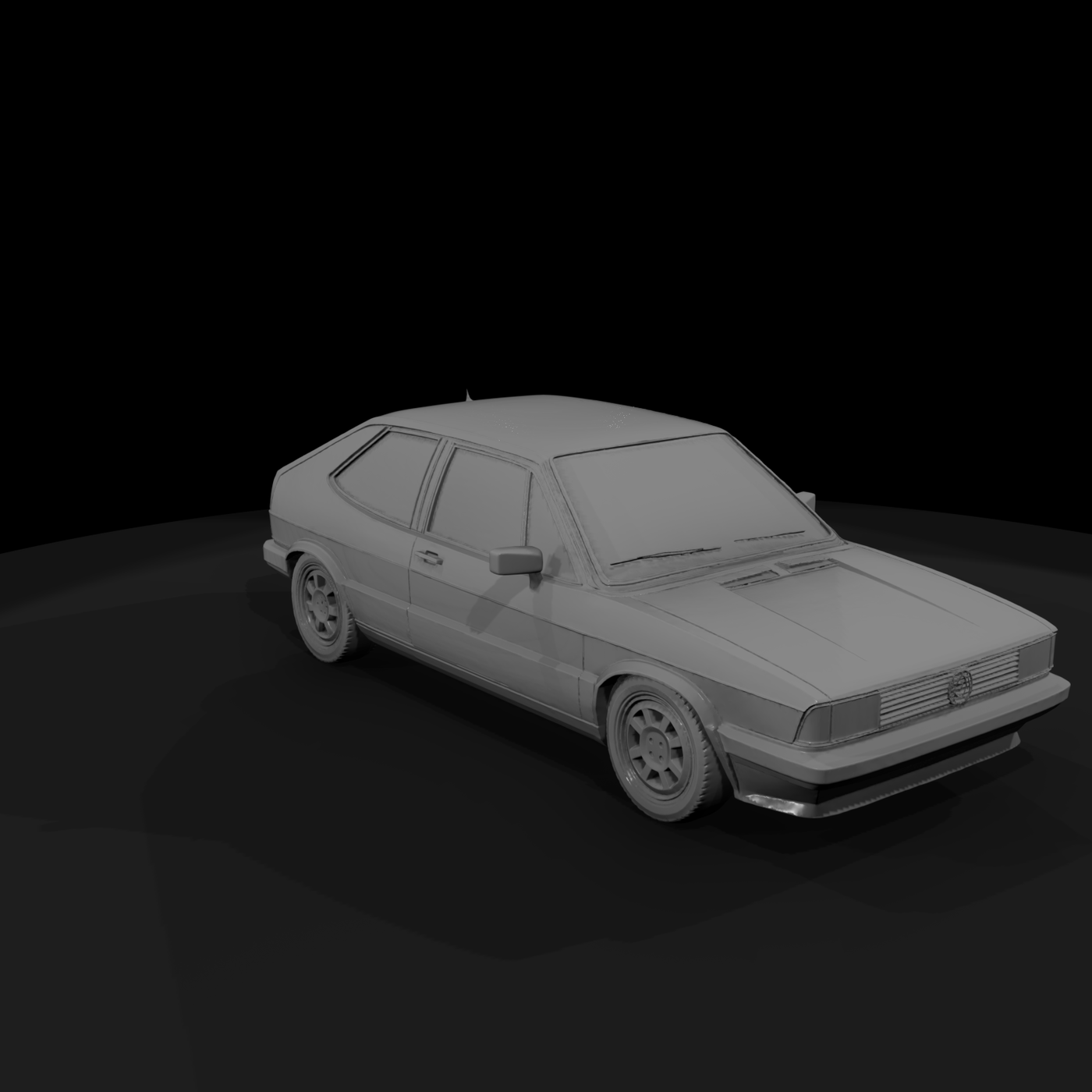 Scirocco-Style Classic Hatchback