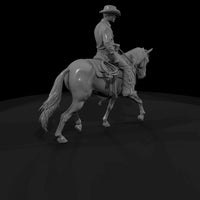 mounted-cowboy-on-horse-western-diorama-figure-ho-1-87-compatible-601768 — thumbnail 4