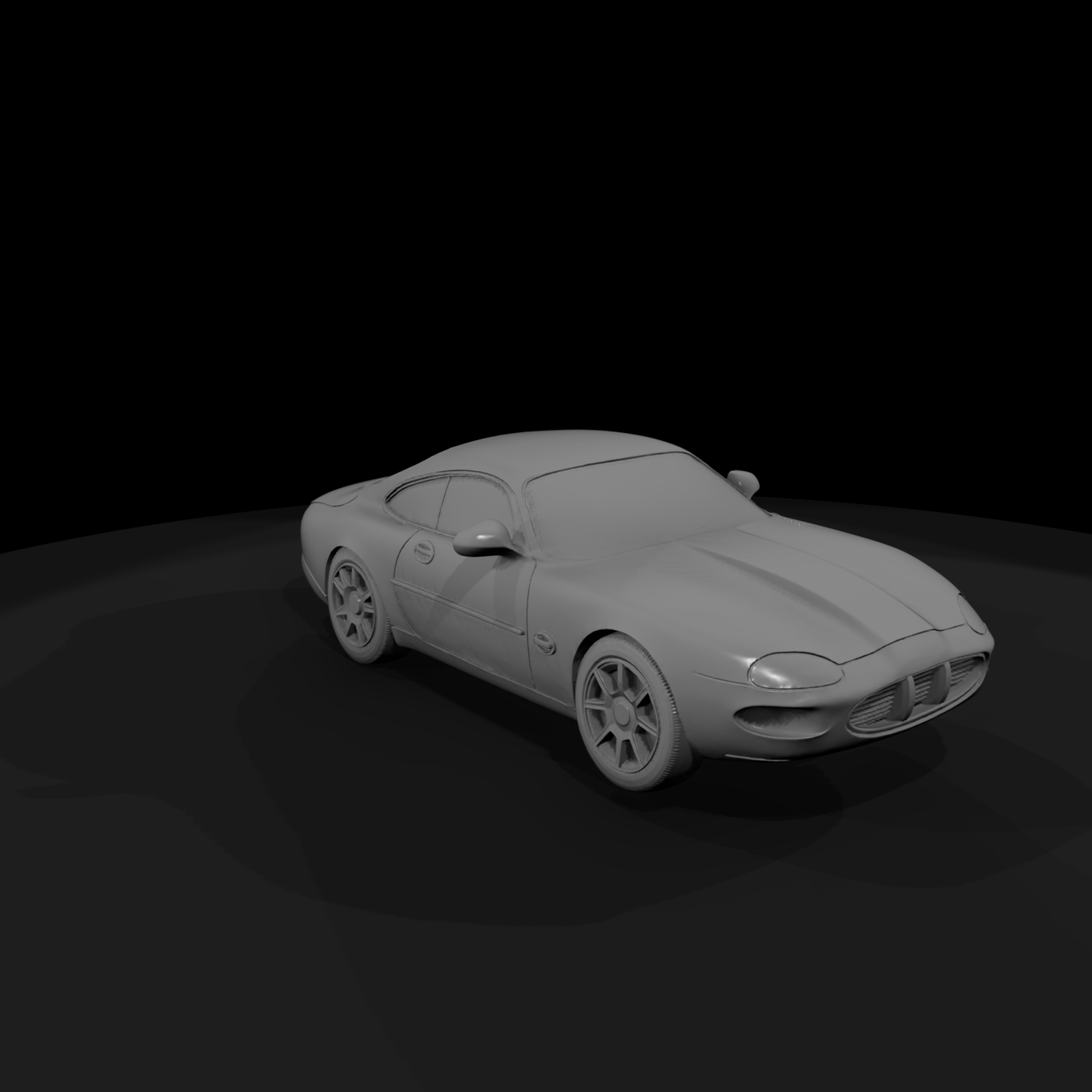 Classic Luxury Sports Coupe — & Car