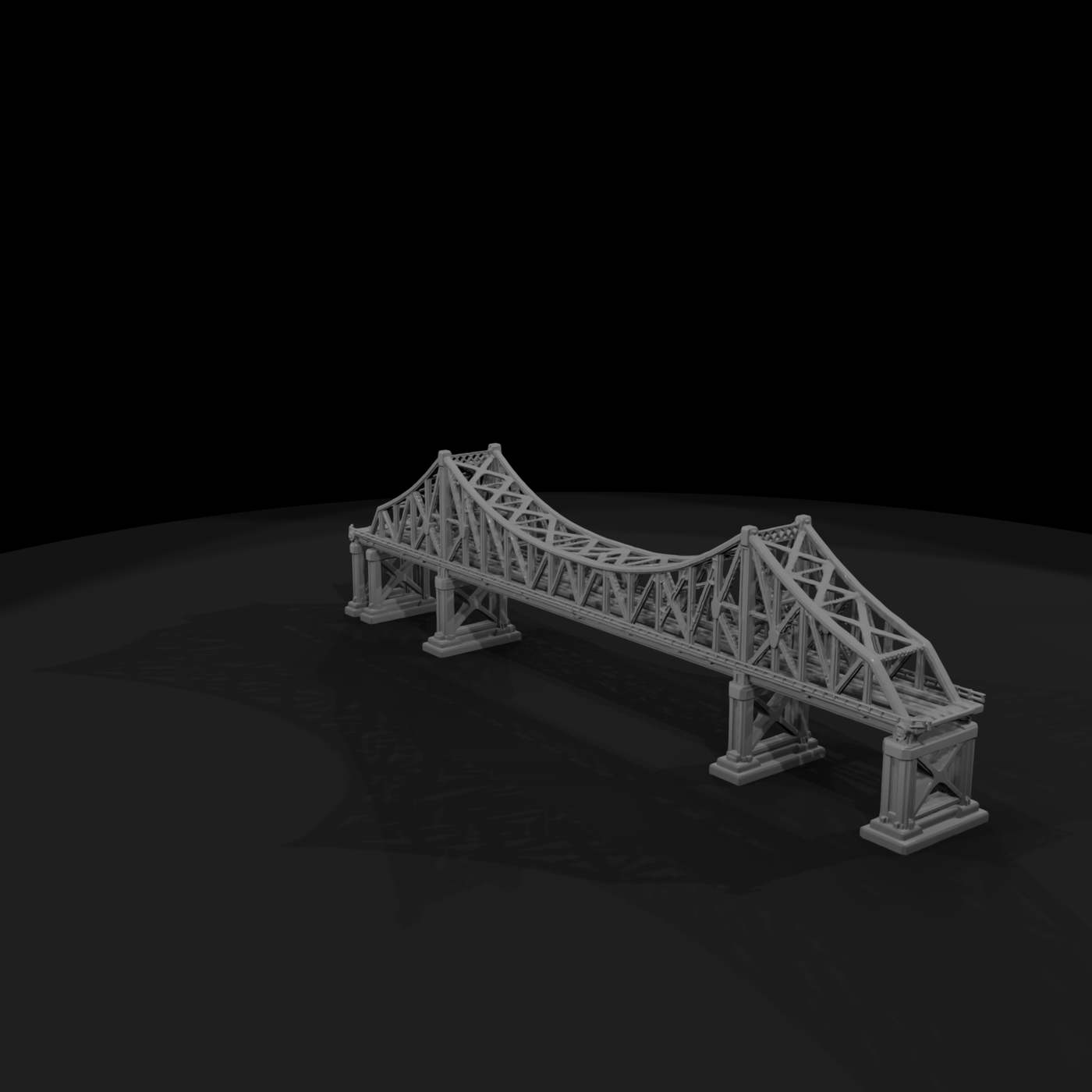 Rrs 007 Bridge Cantilever Truss Bridge