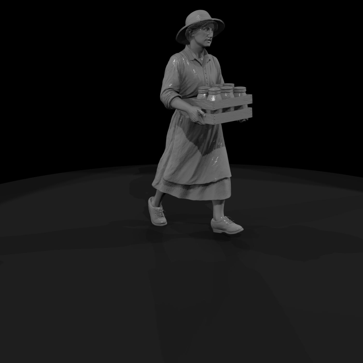1920s-farmers-root-cellar-woman