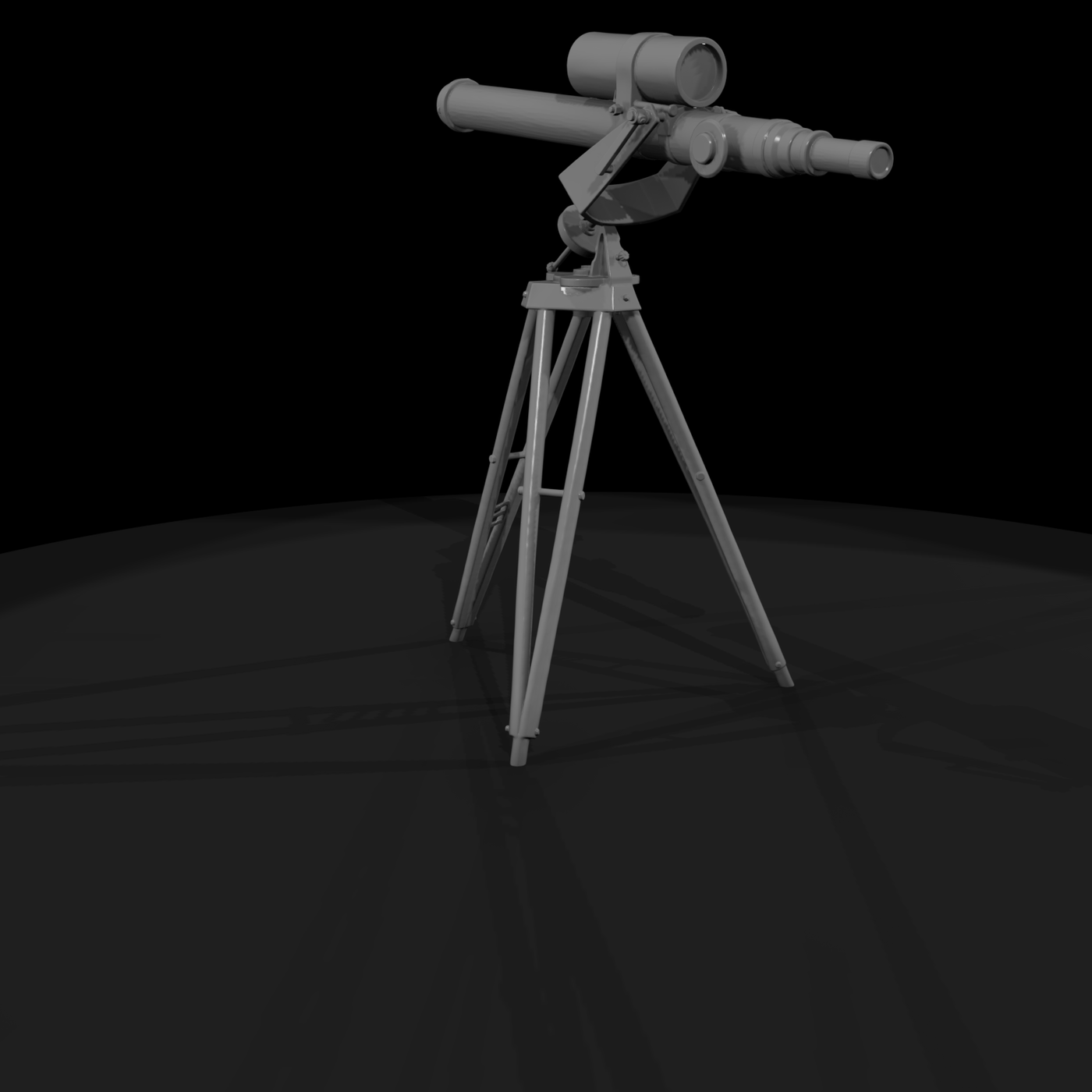 Refractor Telescope on Tripod