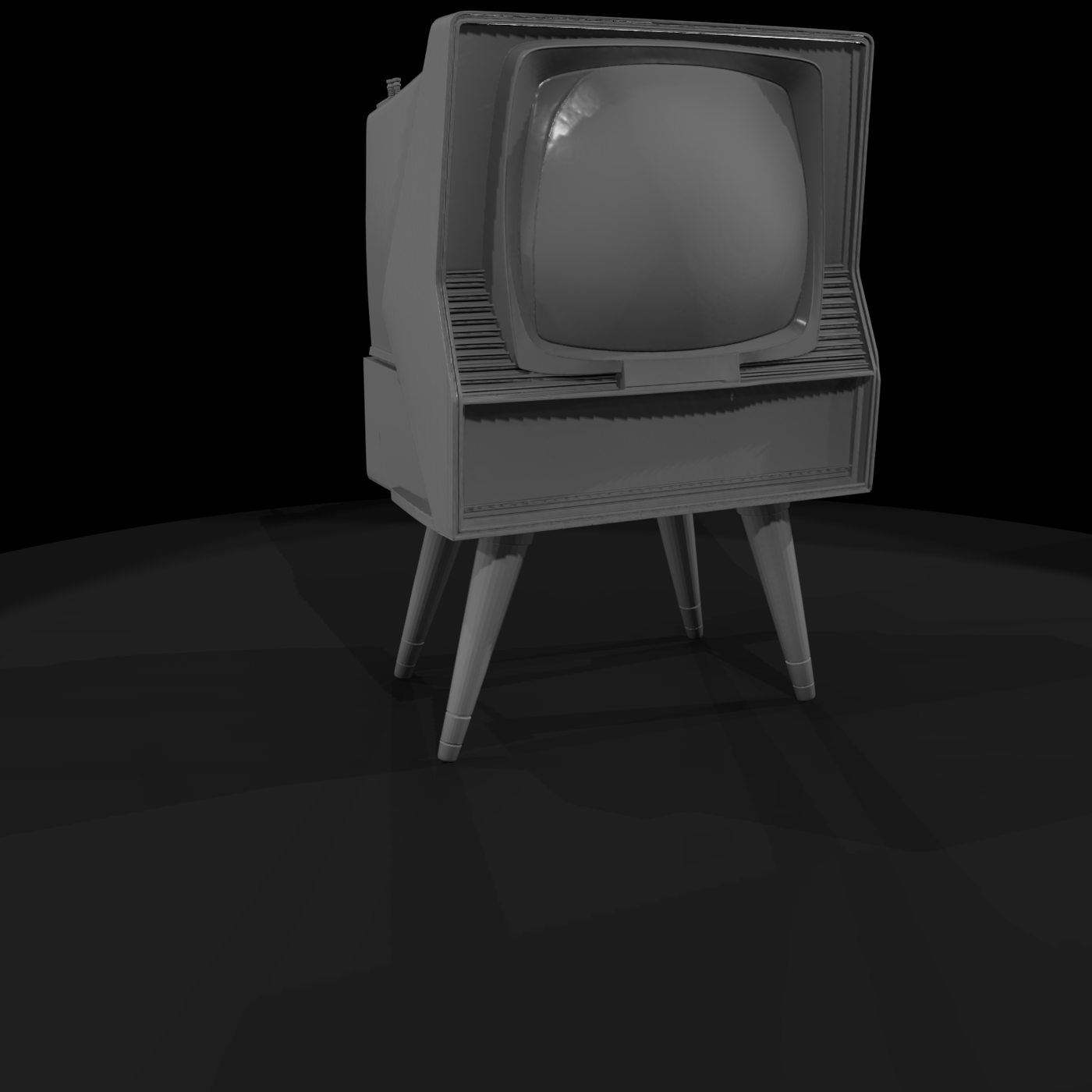 Mid-Century Portable TV