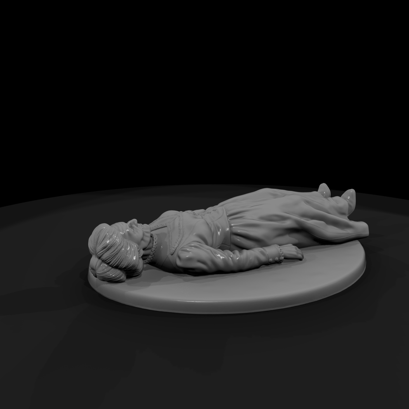Fallen Victorian Lady