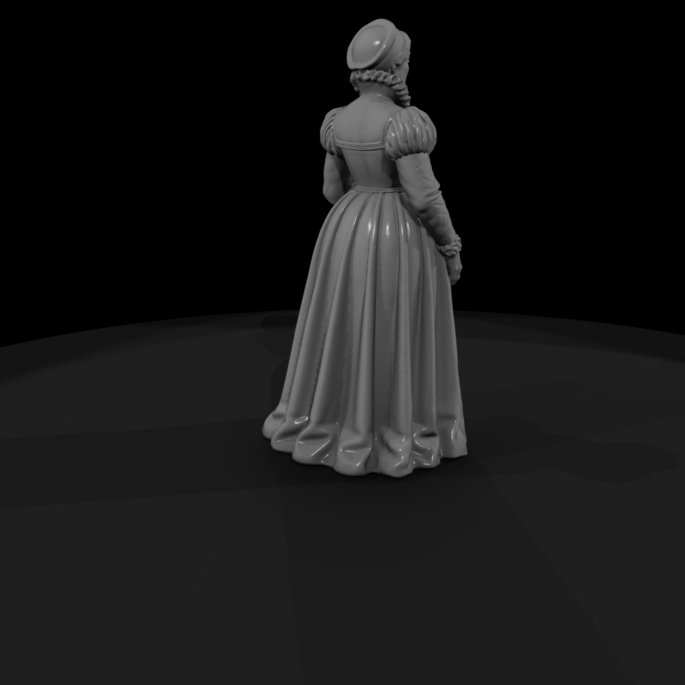 Hist 0141 Historical Catherine De Medici Miniature
