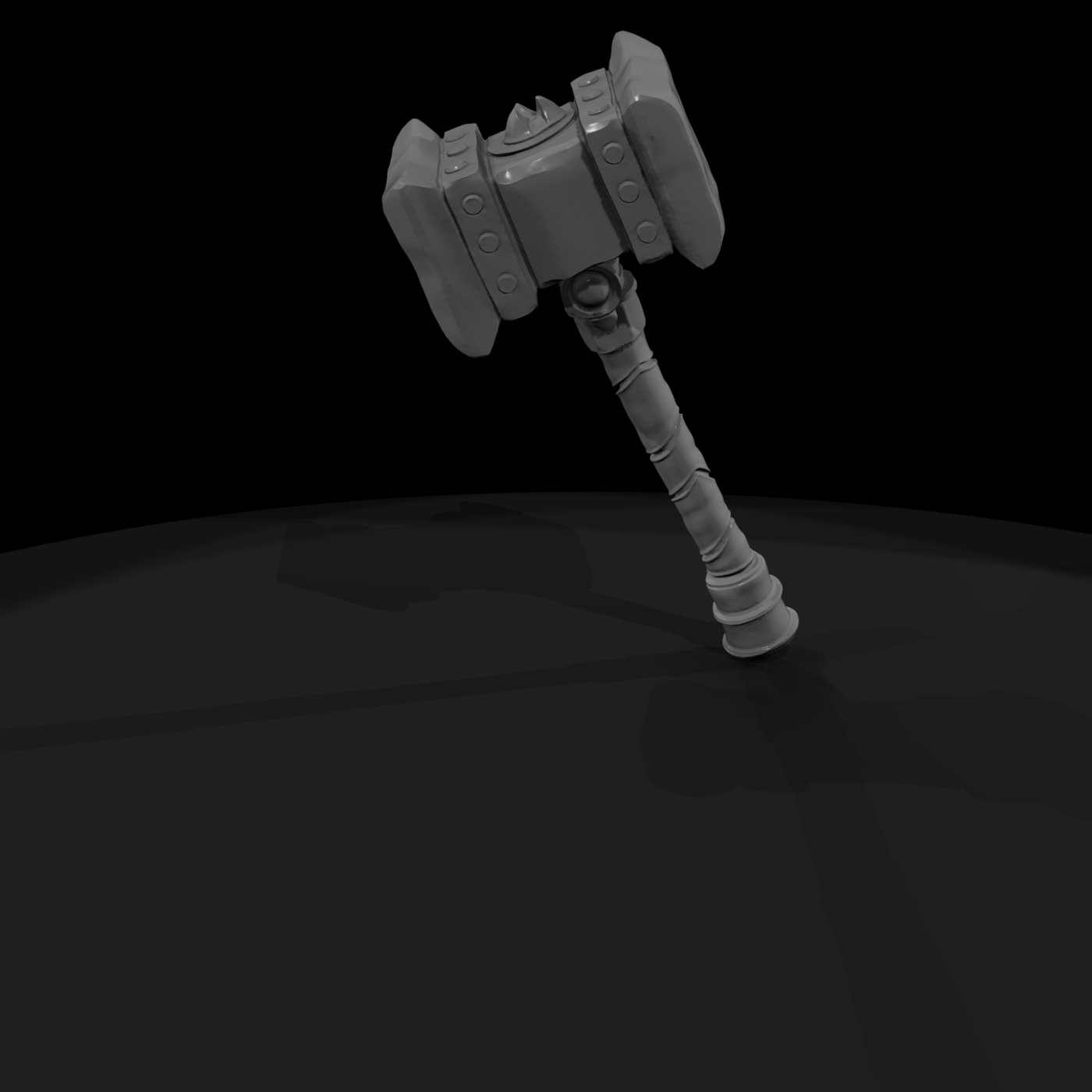 Stylized Fantasy Battle Hammer