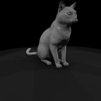 seated-tuxedo-cat-miniature-for-dioramas-railways-526681 — thumbnail 4