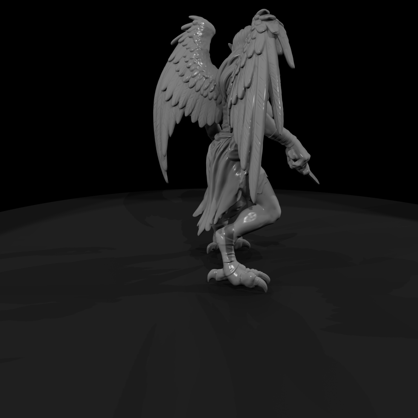 Myth 0287 Mythology Harpy Miniature Figure