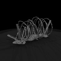 razor-wire-concertina-barrier-ho-scale-diorama-accessory-278007 — thumbnail 4